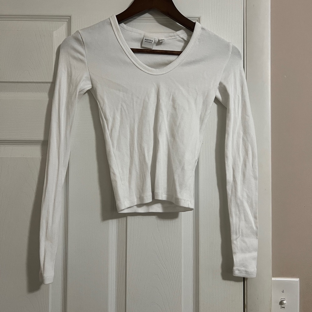 HOMESTRETCH™ RIB V-NECK LONGSLEEVE